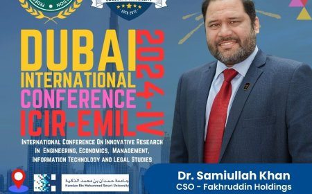 FEDA GC UAE Honored to Invite Dr. Samiullah Khan as a Distinguished Guest at ICIR-EMIL-IV 2024