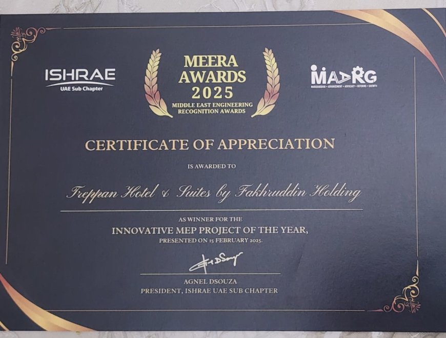 Dr. Samiullah Khan, CSO, Fakhruddin Holdings – Dazzles at the Middle East Energy Recognition Awards.