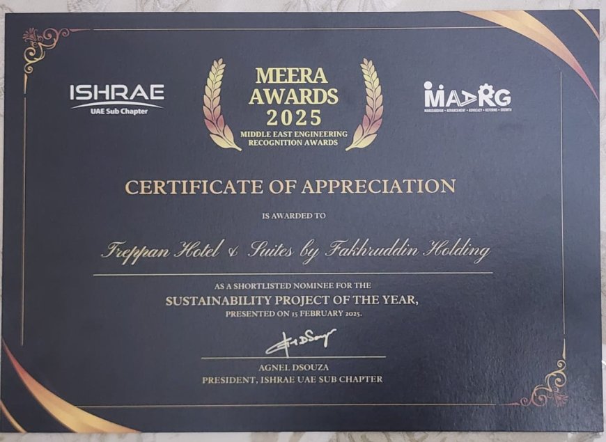 Dr. Samiullah Khan, CSO, Fakhruddin Holdings – Dazzles at the Middle East Energy Recognition Awards.