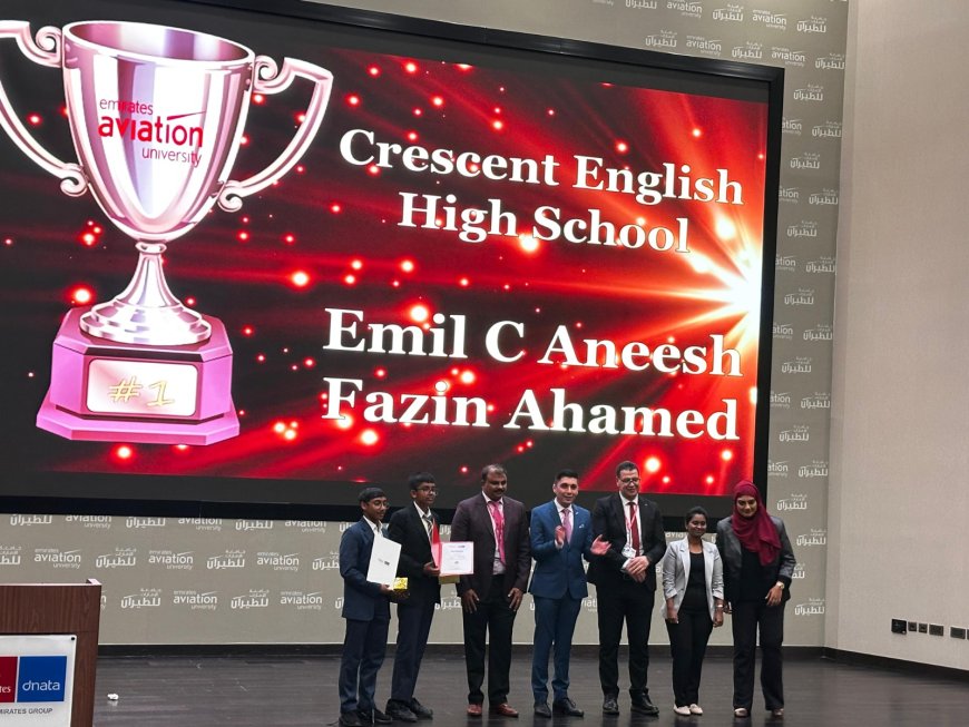 Crescent English High School Students Triumph in AI and Data Science Competition
