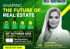 FEDA GLOBAL ANNOUNCES MS. CLAUDIA PINTO AS JUDGE PANELIST FOR PROPTECH & DIGITAL TRANSFORMATION IN REAL ESTATE FORUM 2025