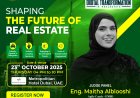 FEDA Announces Judge Panel Featuring Eng. Maitha Alblooshi at PropTech & Digital Transformation in Real Estate Summit